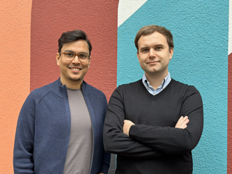 Aish Agarwal and Peter Wisniewski, founders, Connecty AI